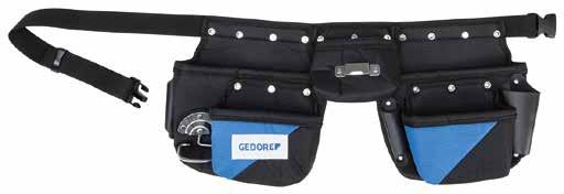 MOBILITY WT 1056 5 KOMPLET 3 TOREB Dla obwodu talli 80-120 cm 4 futerały, 5 przegródek i 1 hak na taśmę mierniczą 43, 95 szer. wys.