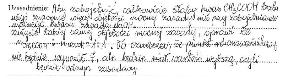 18 Sprawozdanie z egzaminu maturalnego 2018 województwo lubuskie Przykład 8. Następne bardzo trudne zadanie to zadanie 9.2. (poziom wykonania 15%). Tak jak w zadaniu 14.