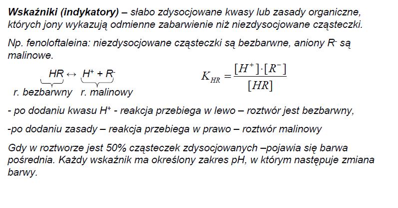 Wskaźniki