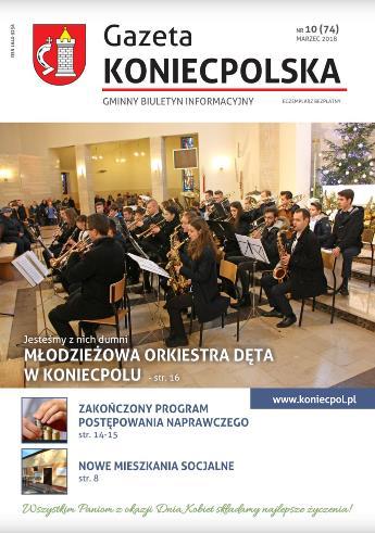 Gazeta Koniecpolska wydanie nr 10 (74) marzec 2018 r.