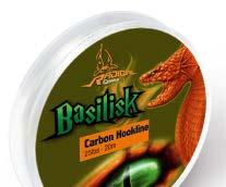Długość Waga 2646 015 20 m 6,8 kg / 15 lbs 2646 020 20 m 9,1 kg / 20 lbs 2646 025 20 m 11,3 kg / 25 lbs 125g spool BASILISK POWER KOMBI LINK BASILISK LEAD CORE BASILISK CARBON HOOKLINE ŻYŁKA