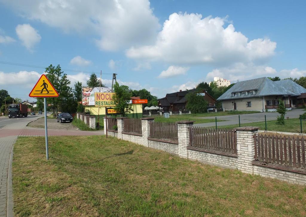 otoczenia (negatywnie wyróżniających się kolorystyką, rozmiarem, formą) w tym: linii