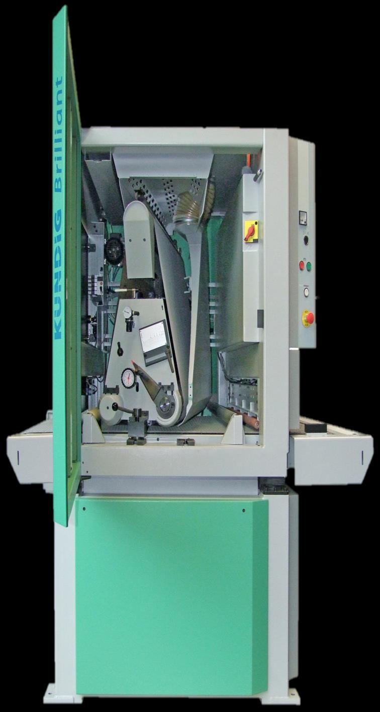 b.) BRILLIANT STANDARDOWE Opcje Wysokowydajne urządzenie VACUUM BRILLIANT - 1 650 (26 ) K Stała wysokość stołu roboczego Maks.