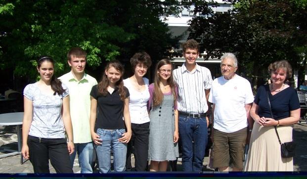 FOTON 123, Zima 2013 45 Steinbergerem 1 (fot. 4). Uczestniczka konkursu Karolina Wlach w ramach prac konkursowych przeprowadziła z profesorem wywiad.