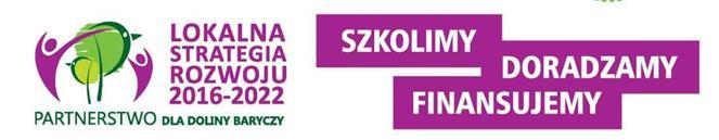 Pierwsze punkty w kryteriach Przed każdym naborem organizujemy cykl szkoleń dla potencjalnych wnioskodawców, który obejmuje: 1. Szkolenie informacyjne (zasady i warunki wsparcia) 2.