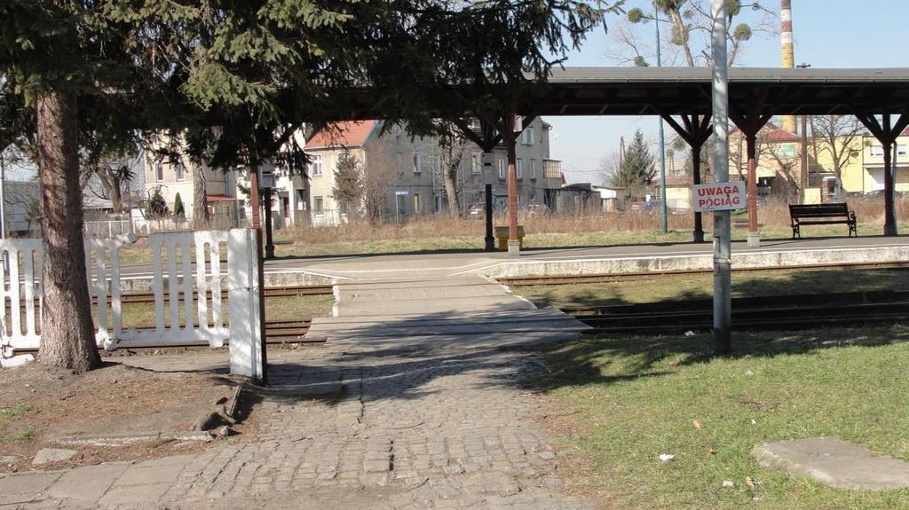 Rysunek 17 Dojście na peron na stacji Grodków Źródło: Opracowanie własne. 4.5.
