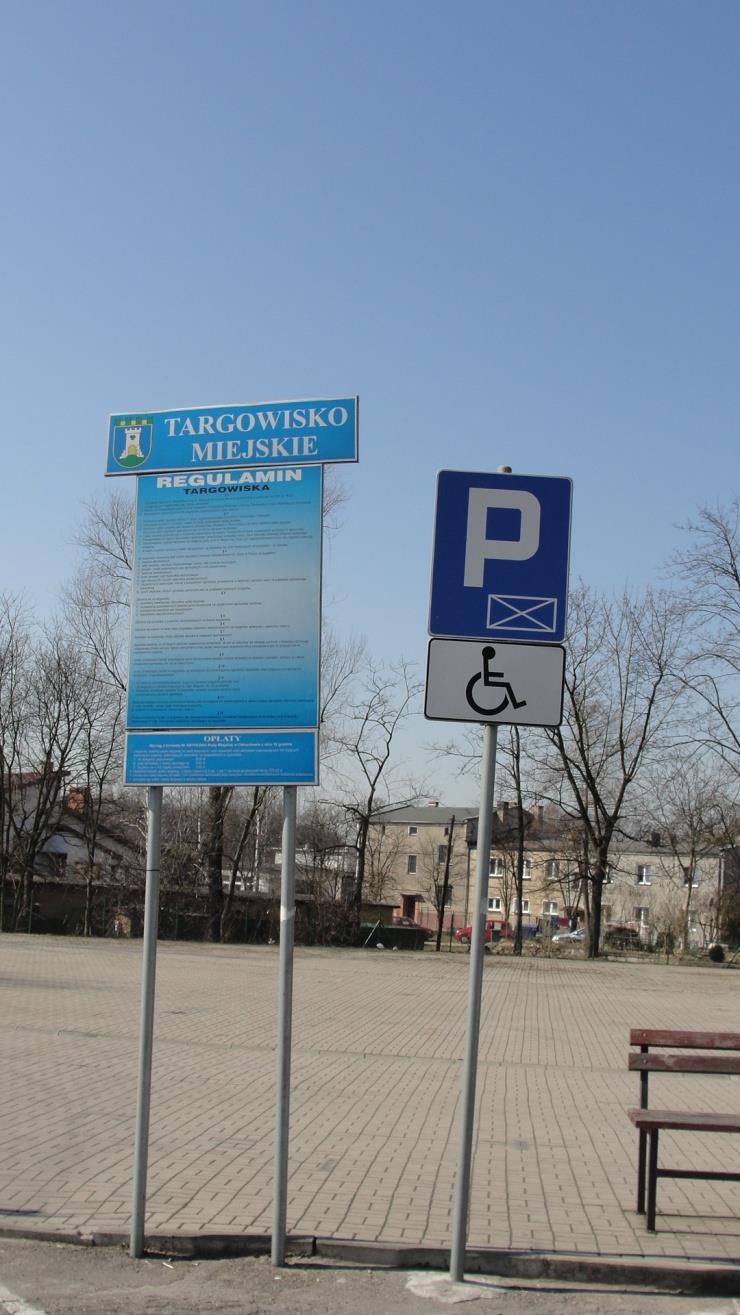 Rysunek 63 Przystanek umowny w Otmuchowie znajduje się przy targowisku Źródło: Opracowanie własne. Gmina Paczków Dworzec Autobusowy Dworzec autobusowy w Paczkowie zlokalizowany przy ul.