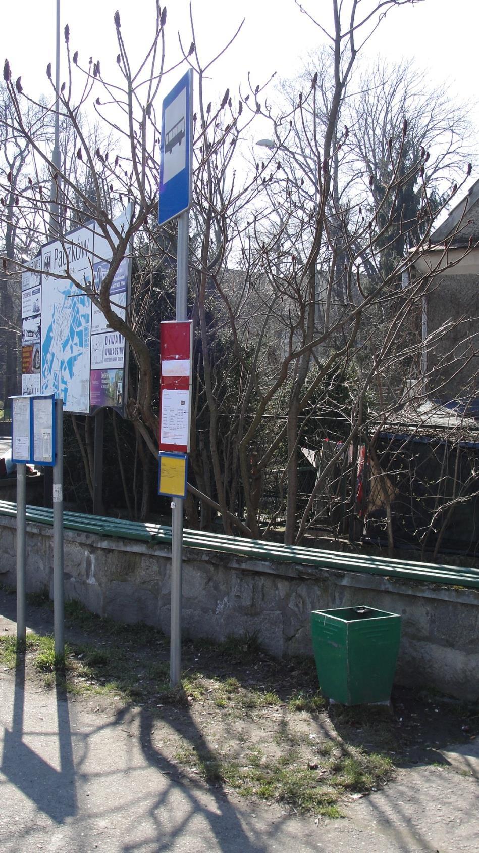 Rysunek 67 Elementy małej infrastruktury w Paczkowie ławki