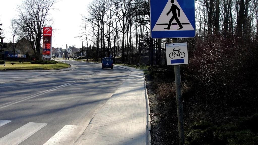 Rysunek 120 Oznakowanie ścieżki rowerowej Źródło: Opracowanie własne. Gmina Kietrz W gminie planowana jest ścieżka rowerowa będąca częścią trasy Opava Pilszcz gmina Kietrz.