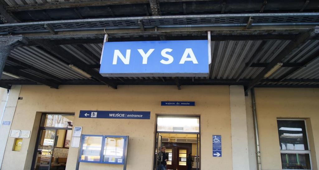 Rysunek 5 Oznakowanie na peronie