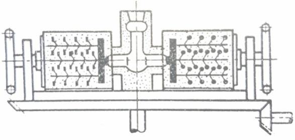 wokół wlewu [1,4,5]. Rys. 5. Schemat odlewania pod ciśnieniem odśrodkowy WADY I ZALETY Odlewanie w formach wirujących niesie posiada wiele zalet.