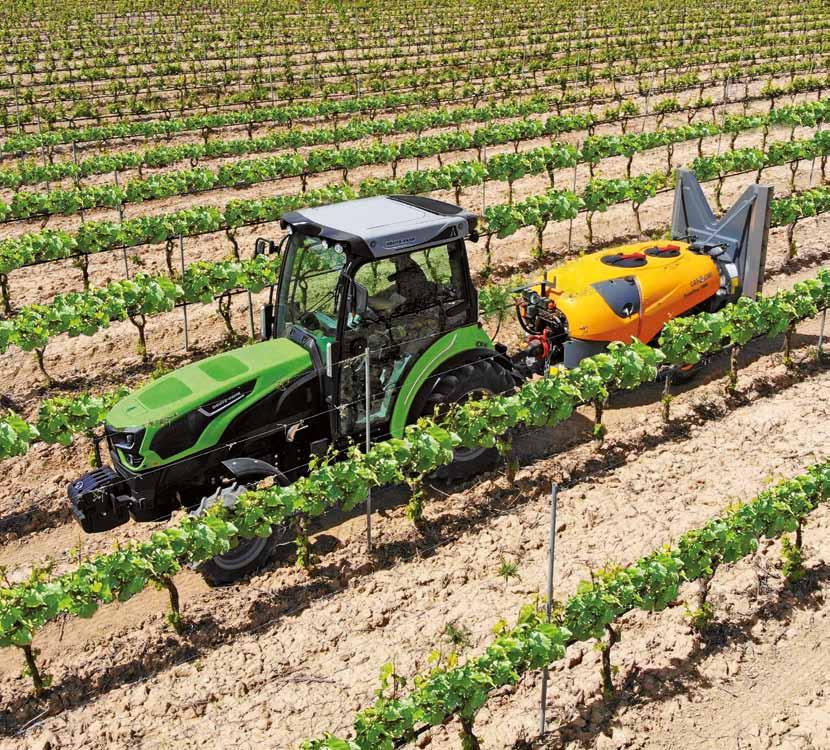 8-9 PROMIEŃ ZAWRACANIA 2,9 METRA MINIMALNA SZEROKOŚĆ 1,26 METRA NOWOCZESNA TECHNOLOGIA Modele TTV korzystają z najnowszych rozwiązań technicznych spotykanych w maszynach rolniczych.