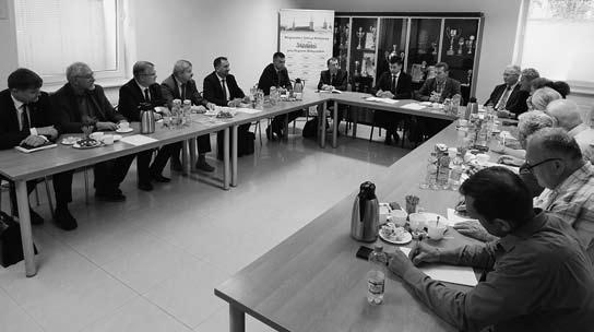 Dyrektorzy i związkowcy o małopolskiej kolei W dniu 25 czerwca 2018 r.