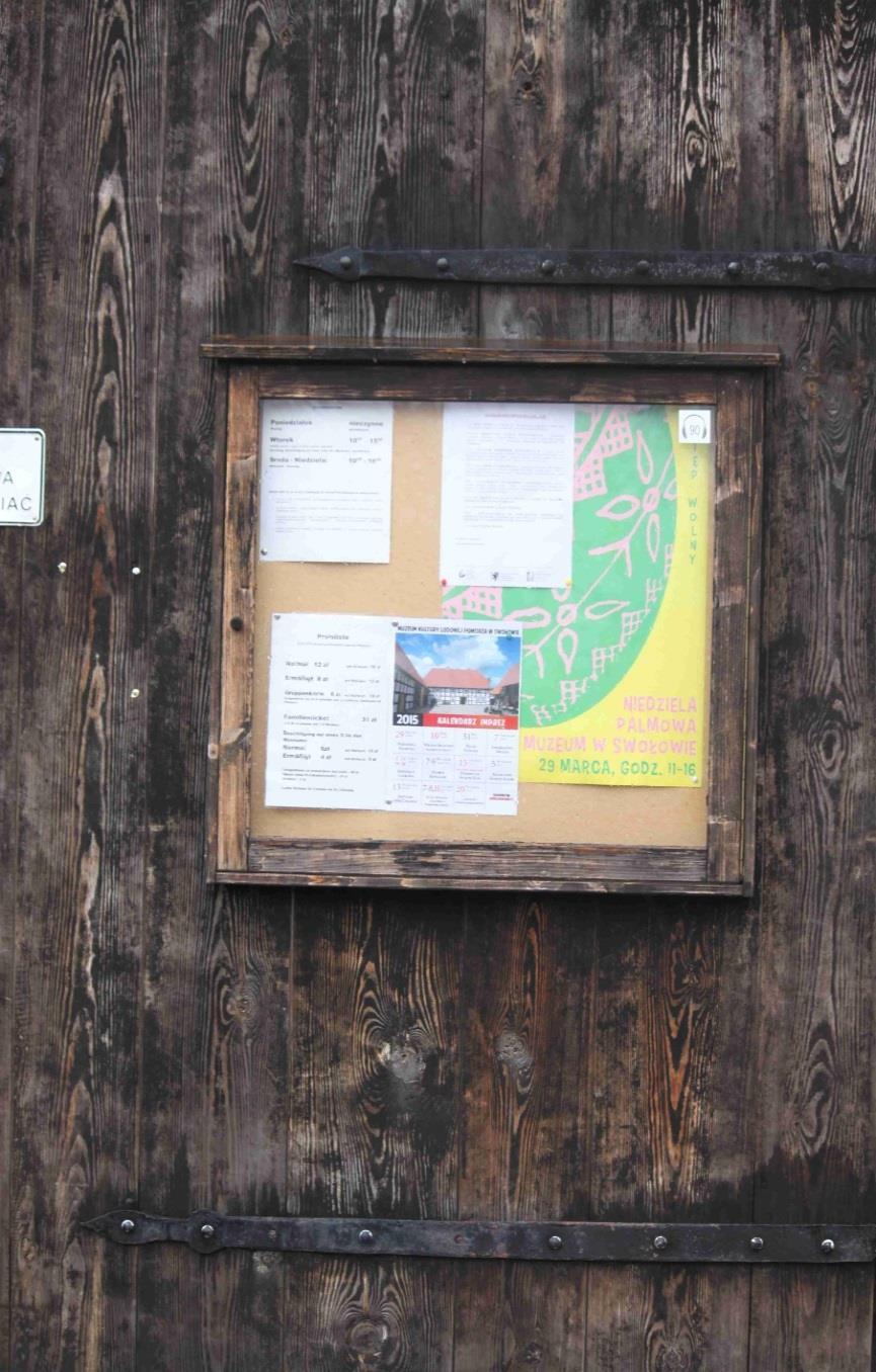 Walory wsi wg KOM pozytywy (6) Wydarzenia organizowane cyklicznie lub okazjonalnie (II.3.1) - ocena wybitna, 2 pkt. Fot. SW_WP6.