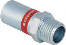 eberit Mapress C-Stah eberit Mapress C-Stah, FKM niebieski łączki przejściowe nierozłączne łączka przejściowa eberit Mapress C-Stah z gwintem zewnętrznym i końcówką wsuwaną (FKM niebieski) R Da