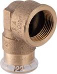 eberit Mapress Kupfer eberit Mapress Kupfer łączki przejściowe nierozłączne Koano przejściowe eberit Mapress Kupfer 90 z gwintem zewnętrznym R akres zastosowań: eberit Mapress Kupfer str.