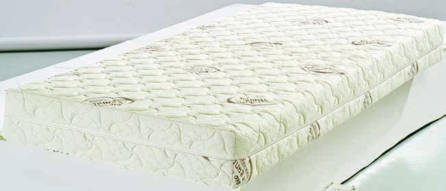 6 cm oraz pianką poliuretanową o gr.8 cm. Gęsto pikowane poszycie z możliwością prania. 80x200 cm, 1 SZT.