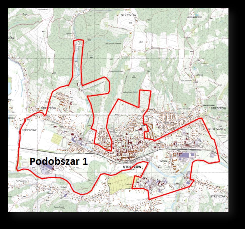 Gminy na na 2016-2022 2017-2024 sób Podobszar 1: Miasto