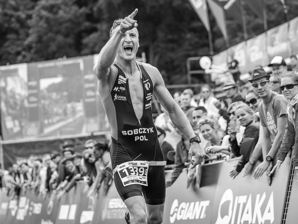 Ciężką pracą i determinacją w przeciągu kilku lat Sergiusz wspiął się na najwyższy szczebel amatorskiego triathlonu w Polsce jednocześnie osiągając poziom pozwalający na walkę z czołówką Polskich