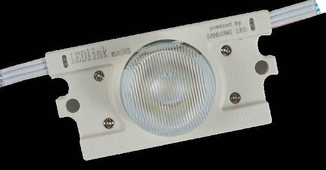 TYP: minibox Moduł LED do zastosowania w dwustronnych kasetach oświetleniowych. MODUŁY LED 2.