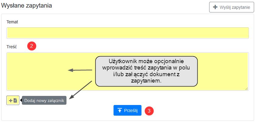 zawiadomień oraz informacji 6.4.