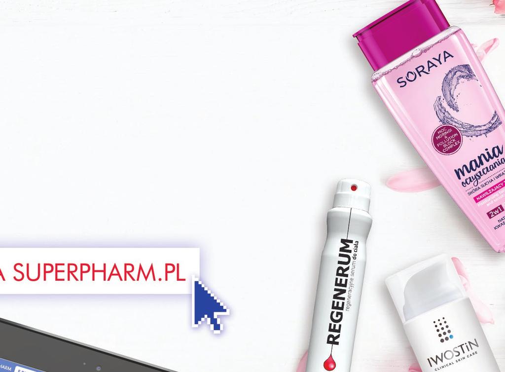 SUPER-PHRM. PROMOCJ WŻN DO WYCZERPNI PRODUKTÓW PROMOCYJNYCH, DOTYCZY WYŁĄCZNIE DROGERII. PROMOCJE NIE ŁĄCZĄ SIĘ Z INNYMI. RBT NLICZNY OD CEN REGULRNYCH.