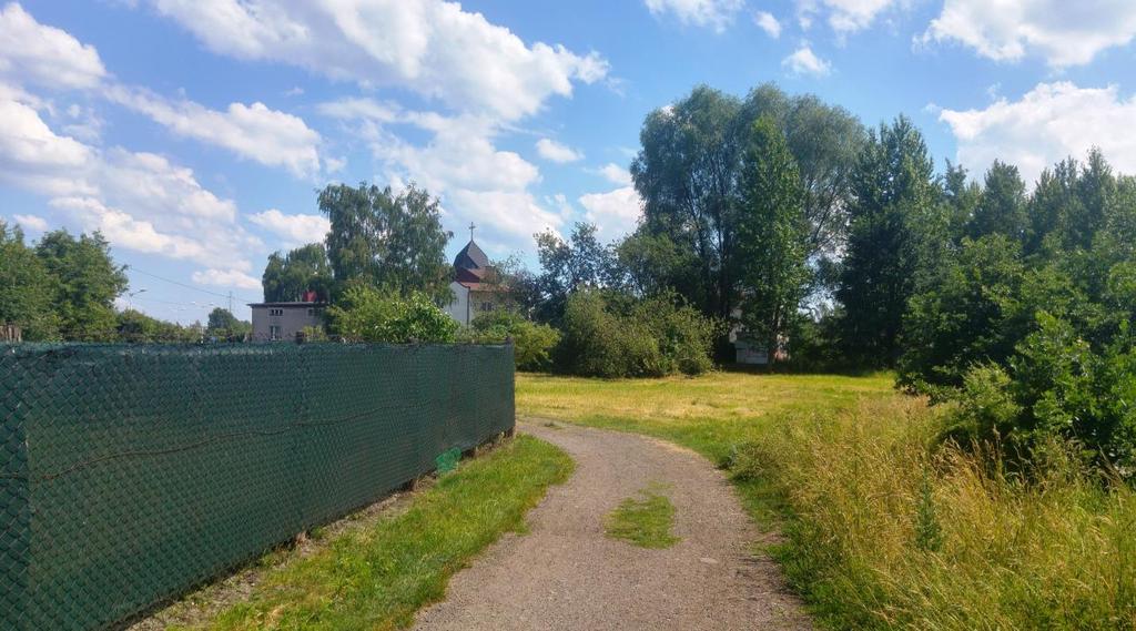Proponowana lokalizacja przebiegu linii tramwajowej 12.
