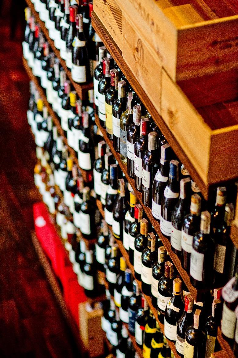 Zwiększamy dostępność kategorii Czerpiemy wartość z premiumizacji zapewniając dostępność win i alkoholi mocnych premium.