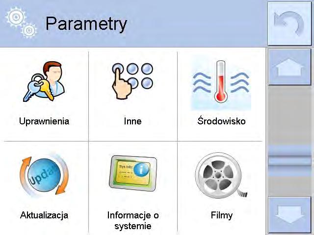37. FILMY Opcja umożliwiająca wyświetlenie filmu instruktażowego, dotyczącego np. działania funkcji wagi. Program wagi odtwarza filmy z rozszerzeniem *.wmv.