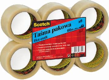 temperaturach Kolor Rozmiar 85K002A 48 mm x 60 4,20 5,17 85K002B przezroczysty 48 mm x 60 4,20 5,17 Taśma pakowa