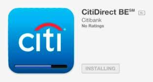 aktywny), a następnie w pole wyszukiwania wpisz CitiDirect BE.