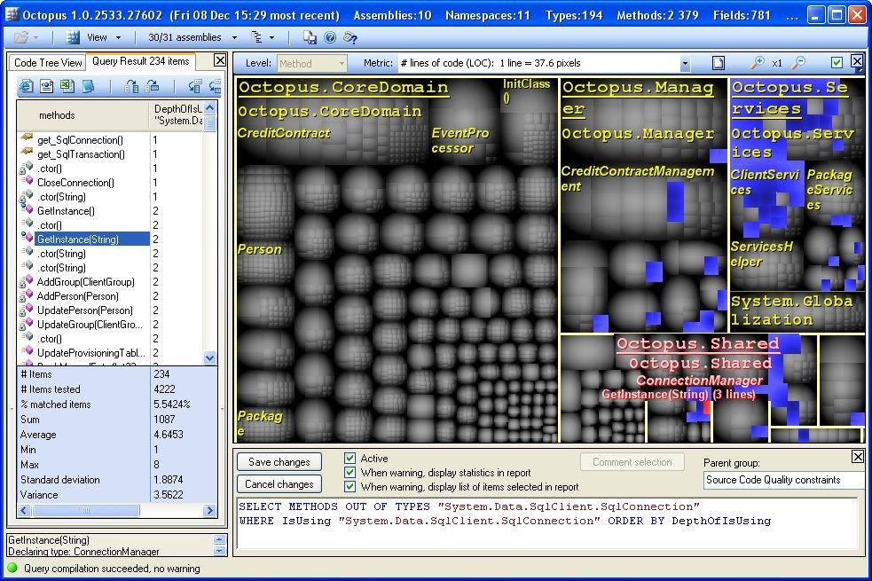 NDepend Wsparcie dla platformy.