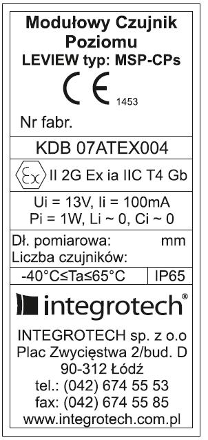 IO/MSP-CPs+ST/r6 Integrotech sp. z o.o. 14 / 37 3.