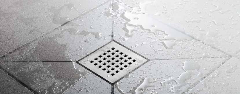 V4A V V Odwodnienie Schlüter -KERDI-DRAIN Kratki Schlüter-KERDI-DRAIN są kratkami