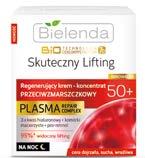 płyn micelarny 3 w 1 do mycia i demakijażu BIOTECHNOLOGIA Liftingujący krem przeciwzmarszczkowy 50+ DZIEŃ SPF 10 BIOTECHNOLOGIA Regenerujący krem-koncentrat