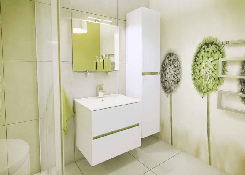 Y MEBI DO SAMODZIENEGO MONTAŻU (DSM) / SEF-ASSEMBY FURNITURE S MOMO wyróżniki kolekcji / key features wysoki, pojemny słupek mieszczący wszystkie potrzebne akcesoria łazienkowe spacious tall cabinet