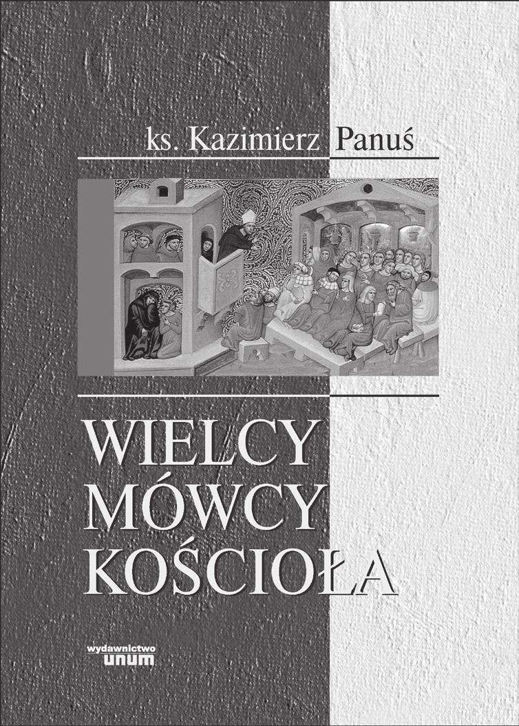 NOWOŚĆ Niniejsza publikacja prezentuje sylwetki 25 wybitnych kaznodziejów Kościoła powszechnego, którzy zdaniem autora wnieśli istotny wkład w głoszenie ewangelii Chrystusowej.