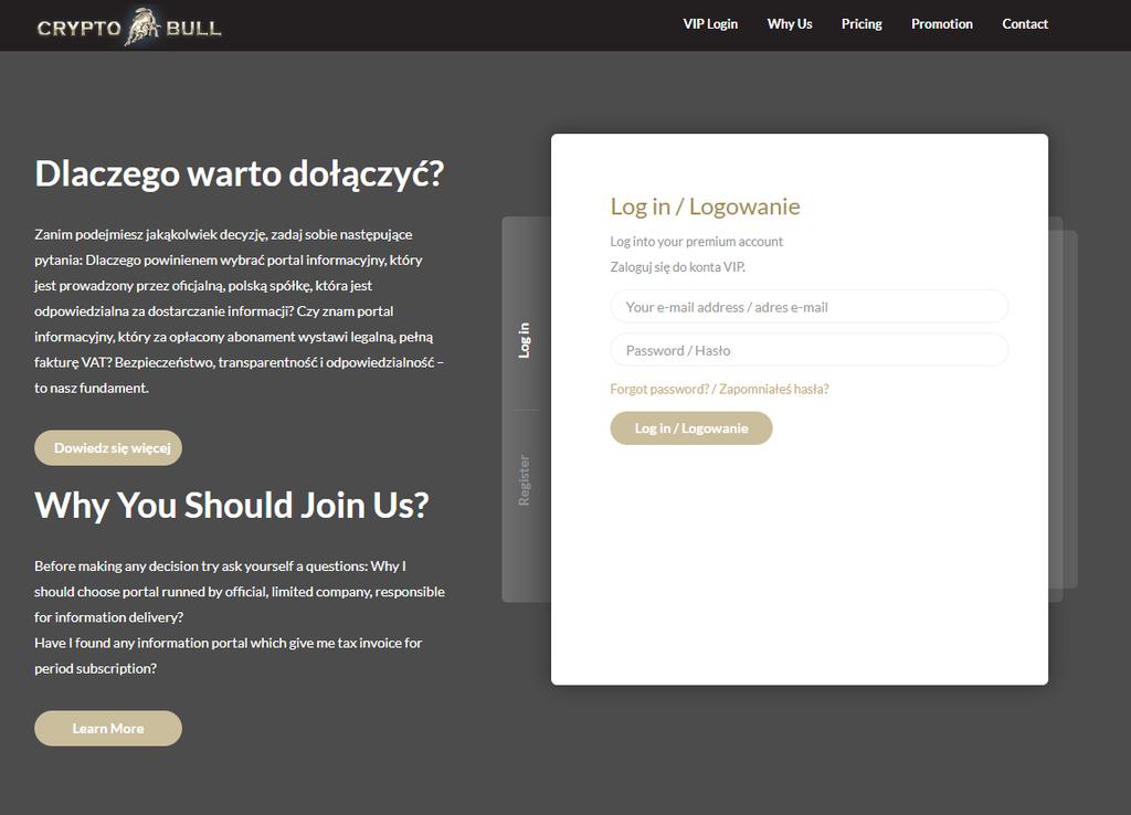 pl/login szyfrowanej kluczem SSL.