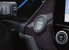czujnikiem deszczu Standardowe elementy wyposażenia wnętrza Radioodtwarzacz z Ford SYNC 3 kolorowy wyświetlacz dotykowy 8", AppLink, Bluetooth, rozbudowana funkcja sterowania głosem w języku polskim,