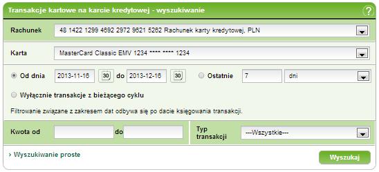 47/215215 8. Karty Wyniki wyszukiwania są wyświetlane w dwóch sekcjach: Operacje kartowe, Wyniki wyszukiwania.