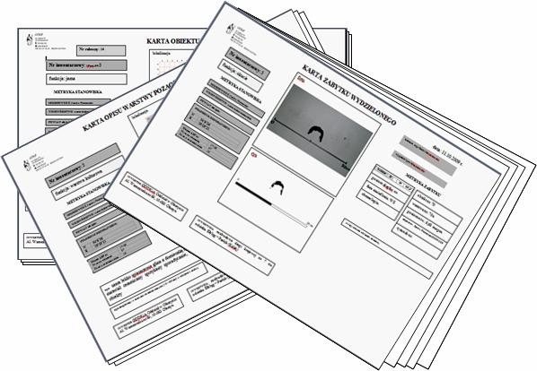Dokumentację fotograficzną wykonano w technice cyfrowej, w rzutach panoramicznych dla poszczególnego ara i poziomu eksploracyjnego oraz w seriach z ujęciami obejmującymi dwie ćwiartki (a,c i b,d)
