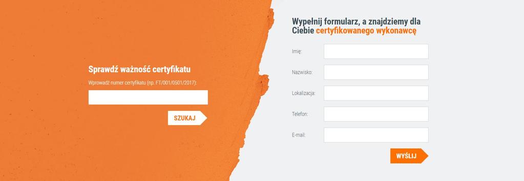 FORMULARZ WYSZUKIWANIA DOSTĘPNY