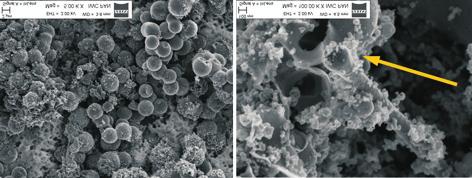 CaC2/C2Cl6/ /NaN3/2KW-800 (a) oraz