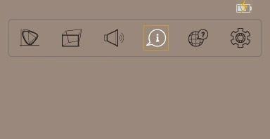 KORZYSTANIE Z PROJEKTORA Menu Głośność Volume Volume Volume (Głośność) Regulacja poziomu głośności audio.