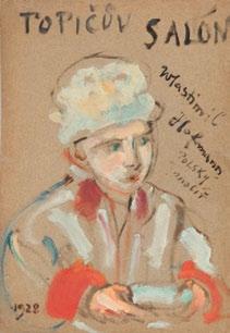 40 Wlastimil Hofman (1881 Praga 1970 Szklarska Poręba) Portret chłopca, 1928 r.