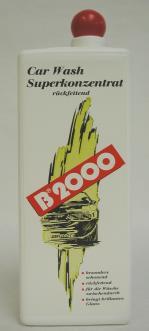 B 2000 GLANZ SHAMPOO B 2000 SZAMPON Kosmetyka Efektywnie czyszczący szampon samochodowy zapewniający ochronę lakieru. Tworzy warstwę odpychająca wodę i natłuszcza.