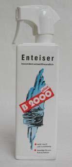 B 2008-500 500 ml Opakowanie / 24 stk B 2000 EIS STOP mit Sprühpistole B 2000 LÓD STOP ze spryskiwaczem B 2000 LÓD STOP jest szczczególnie przyjazny dla