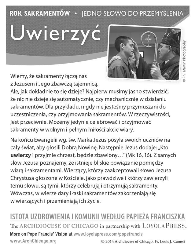 Rozważanie zaczyna się od wysłuchania Słowa Bożego, a następnie kilku myśli komentarza - tak, abyś podczas słuchania muzyki, mógł odnieść je do swojego życia.