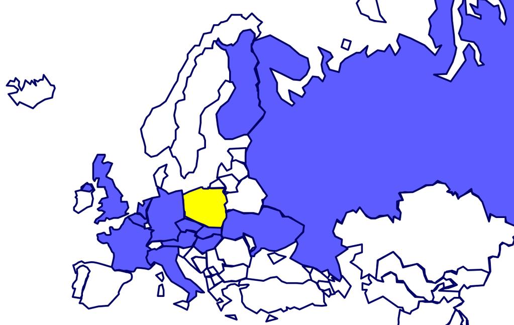 Europejskiej sprzedaż produktów realizowana jest w szczególności do: Niemiec, Belgii, Włoch, Holandii, Francji, Austrii, Finlandii, Wielkiej Brytanii i Słowacji.