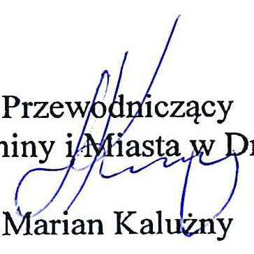 2174, z r. pz. 38 ) Rada Gminy i Miasta w Drzewicy uchwala c ' następuje: l.